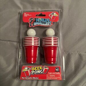 World’s Smallest Beer Pong Game - NEW